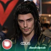 Baki : Musashi Miyamoto Cosplay Red Contact Lenses - thumbnail 1