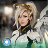 OW : Mercy Cosplay Contact Lenses - thumbnail 1