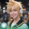 Len Kagamine Cosplay Contact Lenses - thumbnail 1