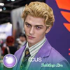 JOJO : Yoshikage Kira Cosplay Purple Contact Lenses - thumbnail 1