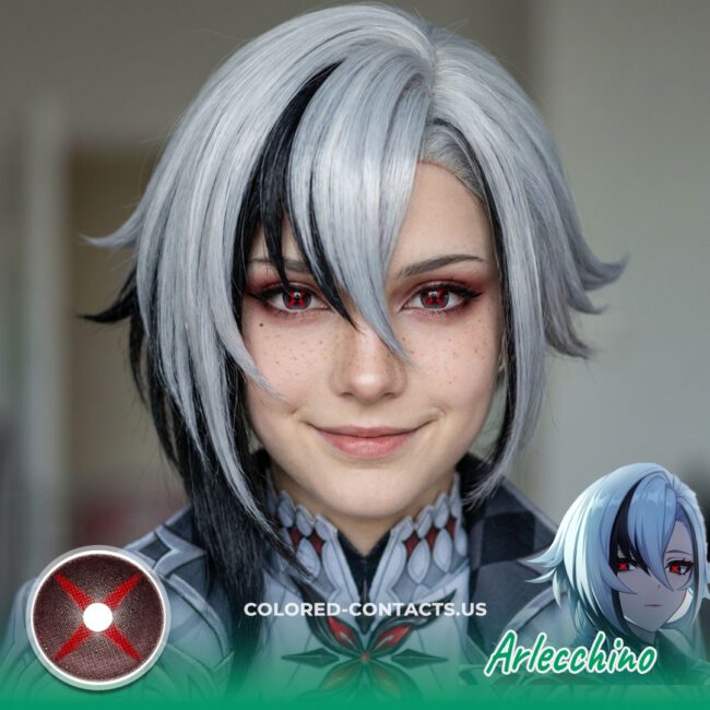 Arlecchino Cosplay Contact Lenses
