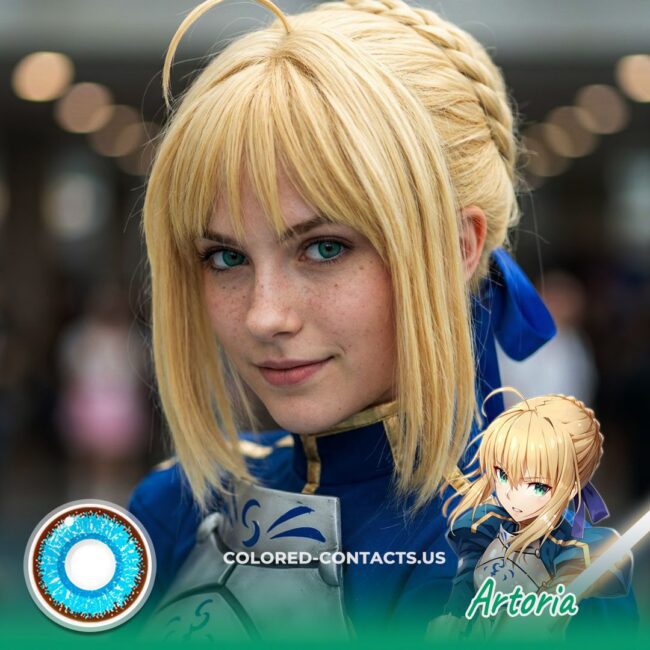 Artoria Cosplay Contact Lenses