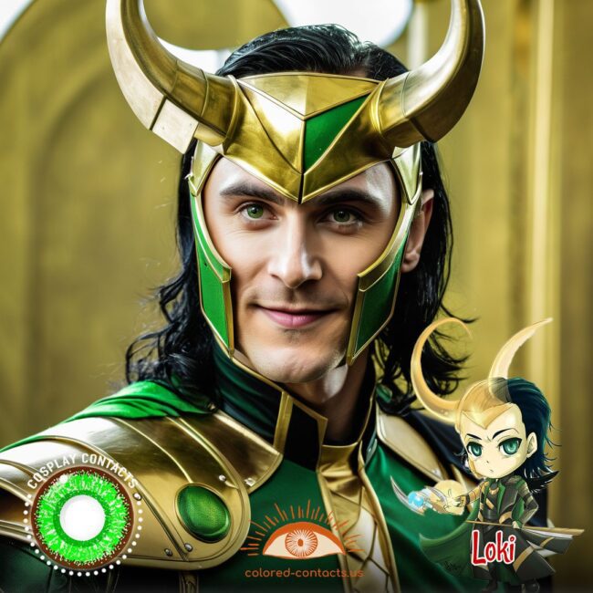 Loki Cosplay Contact Lenses