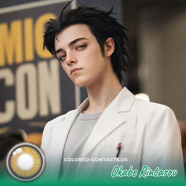 Okabe Rintarou Cosplay Contact Lenses