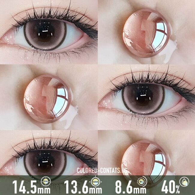 Precious Berry Pink Contact Lenses