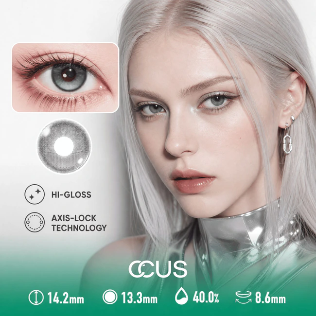 Vienna Mist Obsidian Black Contact Lenses