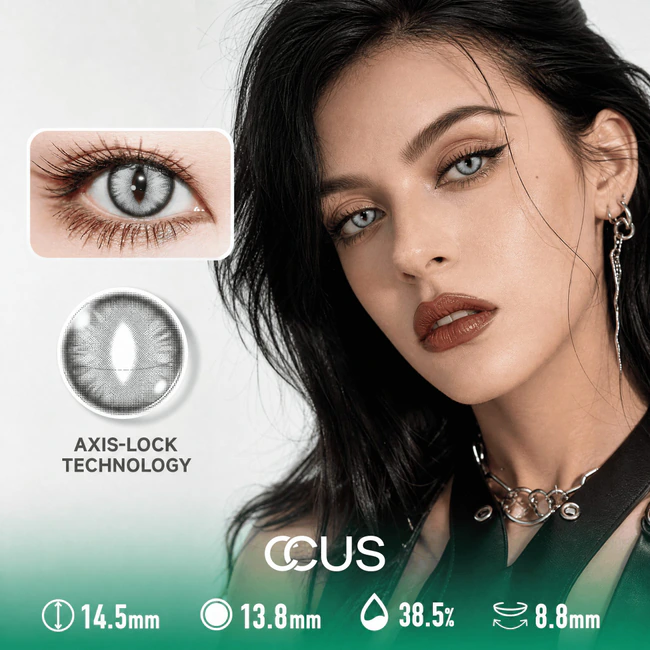 White Vertical Slit Beast Cosplay Contact Lenses