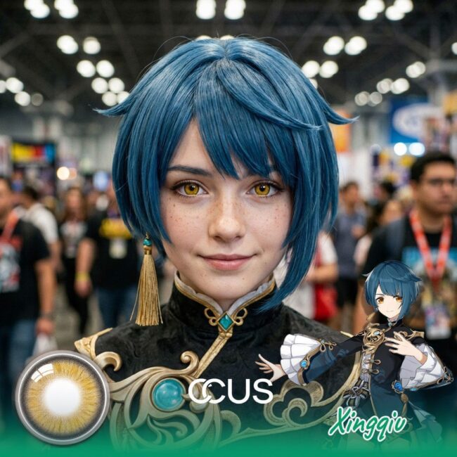 GI : Xingqiu Cosplay Contacts
