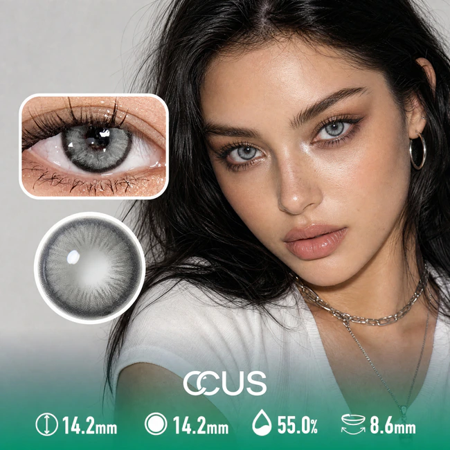 Lentes de Contacto de Color Afterparty Chrome Plateado