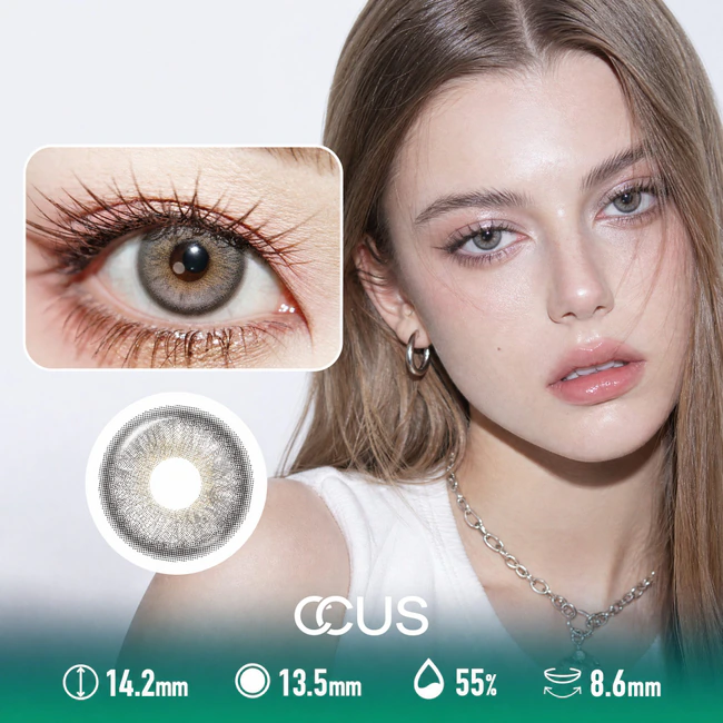 Afterparty Cocoa Rose Pink Contact Lenses