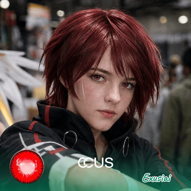 AK : Exusiai Cosplay Contact Lenses