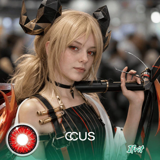 AK : Ifrit Cosplay Contact Lenses