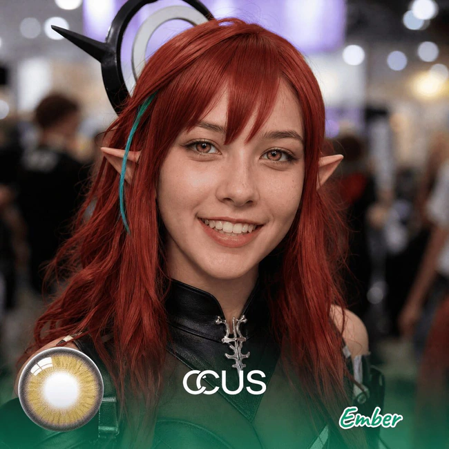Ember Cosplay Contact Lenses