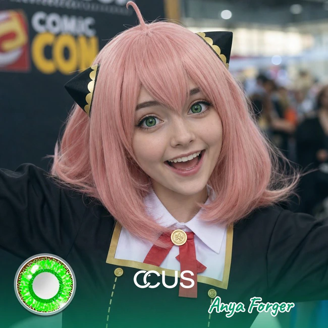 Anya Forger Cosplay Contact Lenses – Green