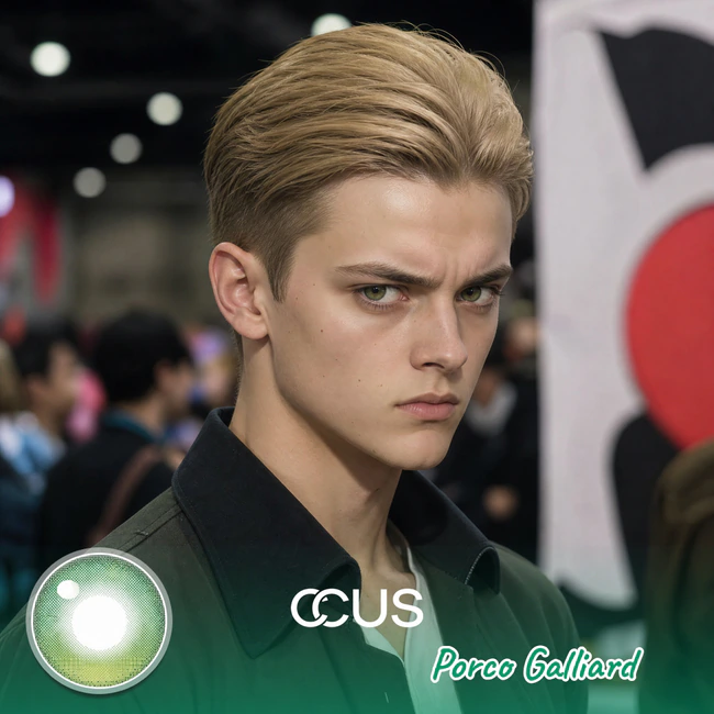 AOT : Porco Galliard Cosplay Contact Lenses
