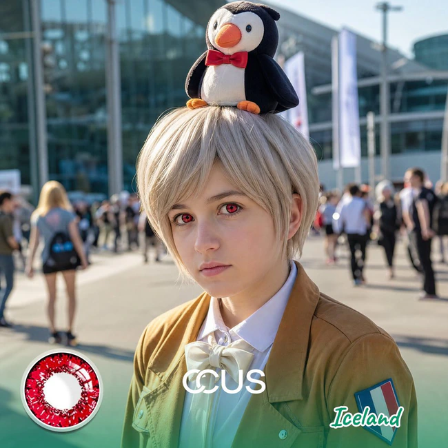 APH : Iceland Cosplay Contact Lenses