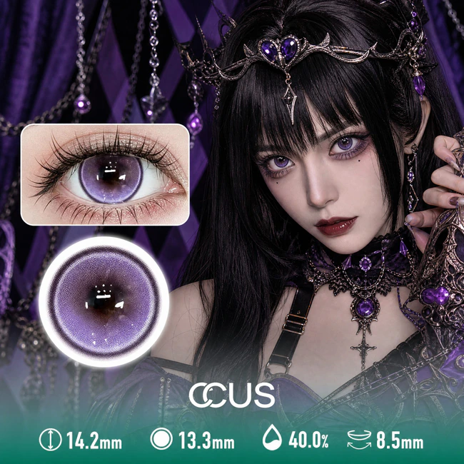 Arcane Purple Contact Lenses