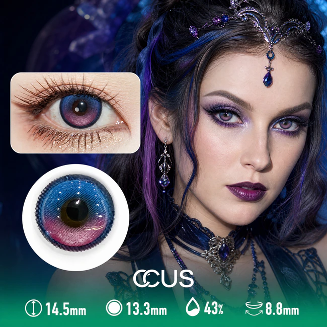 Lentes de Contacto de Color Aurora Rainbow