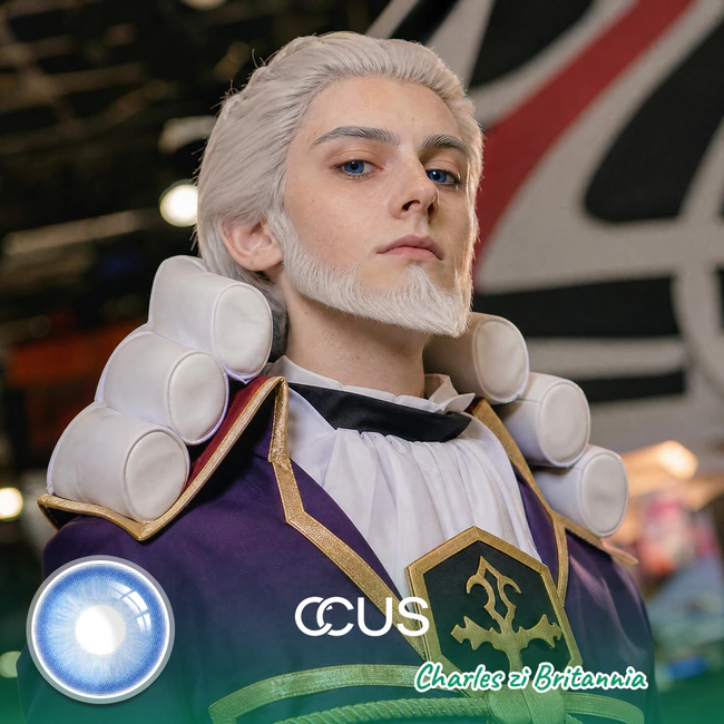 CG : Charles zi Britannia Cosplay Contact Lenses