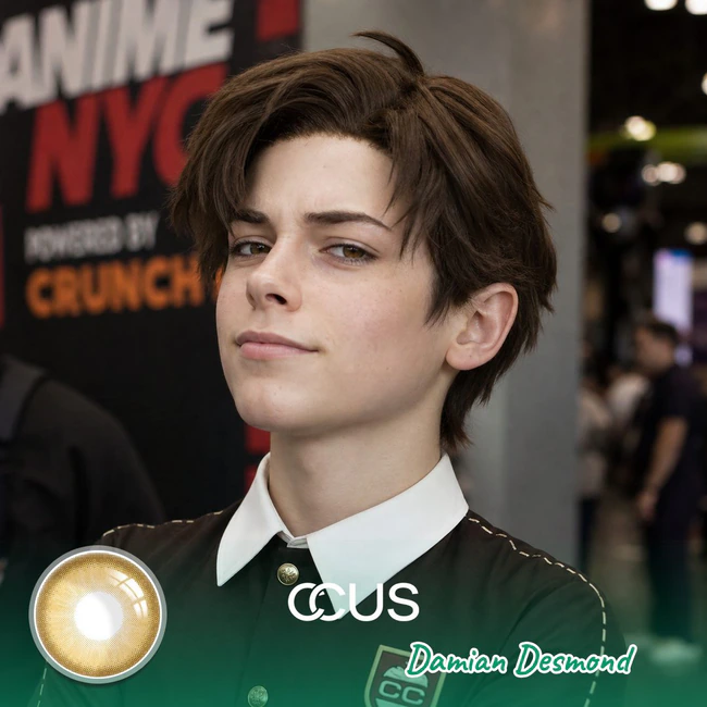 Damian Desmond Cosplay Contact Lenses – Hazel/Brown