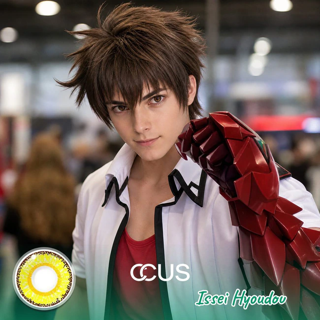 DxD: Issei Hyoudou Cosplay Brown Contact Lenses