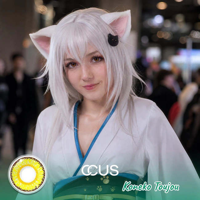 DxD: Koneko Toujou Cosplay Brown Contact Lenses