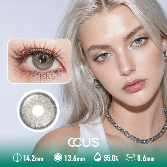 Flashbulb Amber Brown Contact Lenses