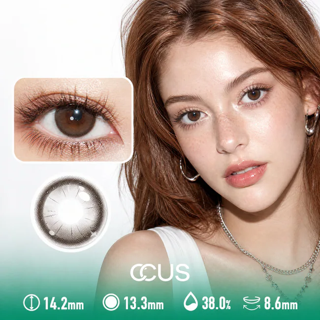 Flip Phone Cocoa Brown Contact Lenses