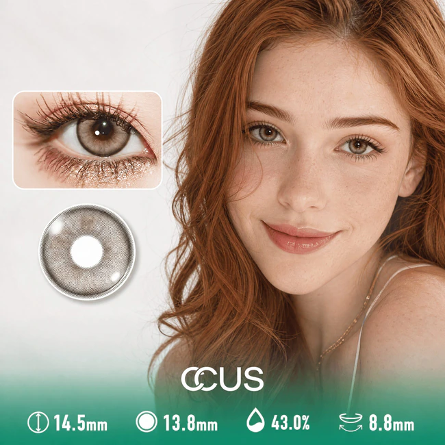 Florence Glass Pearl Grey Contact Lenses