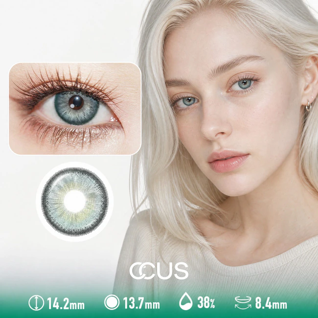 Frosted Willow Green Contact Lenses