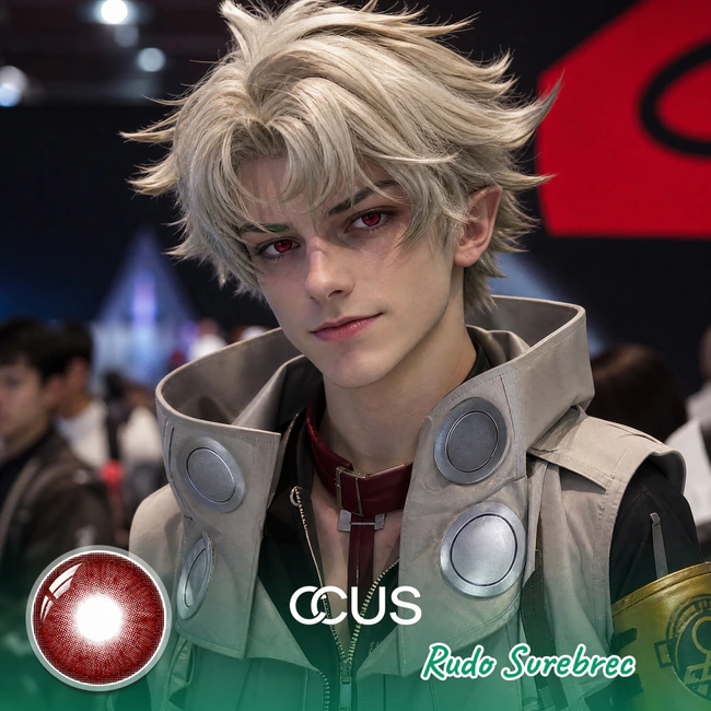 Rudo Surebrec Cosplay Contact Lenses