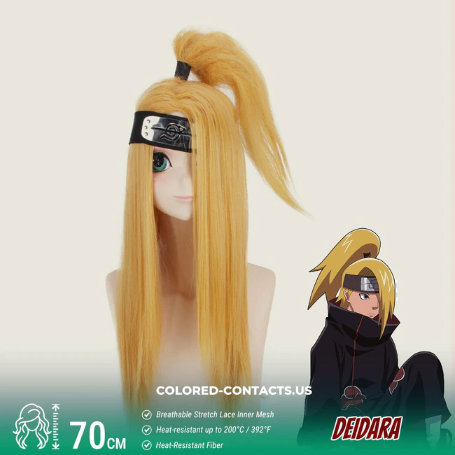 Golden Layered Cosplay Wig