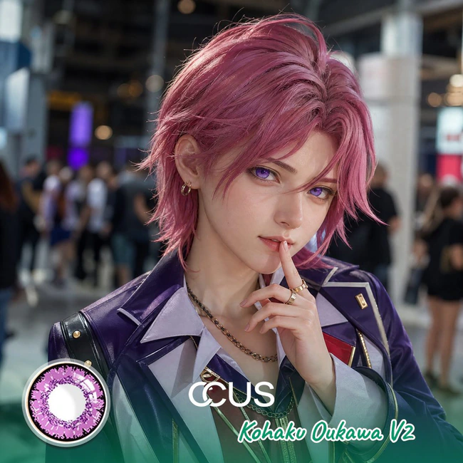 Kohaku Oukawa Cosplay Contact Lenses V2
