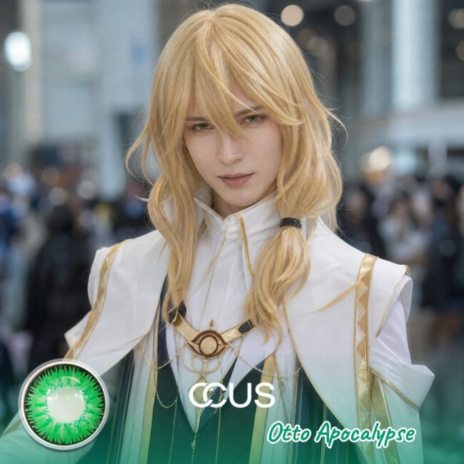 HG2 : Otto Apocalypse Cosplay Green Contact Lenses