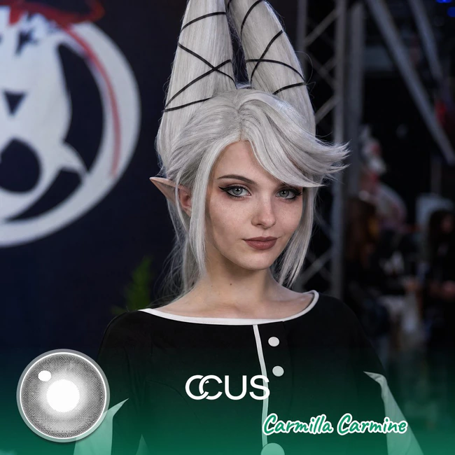 HH : Carmilla Carmine Cosplay Contact Lenses