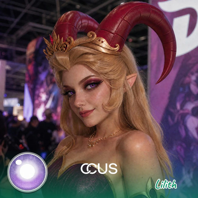 HH : Lilith Cosplay Contact Lenses