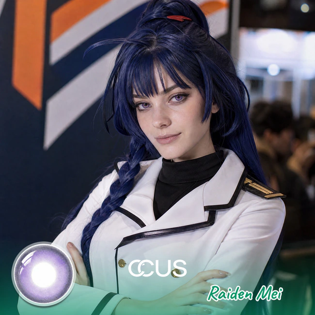 HI3rd: Raiden Mei Cosplay Contact Lenses