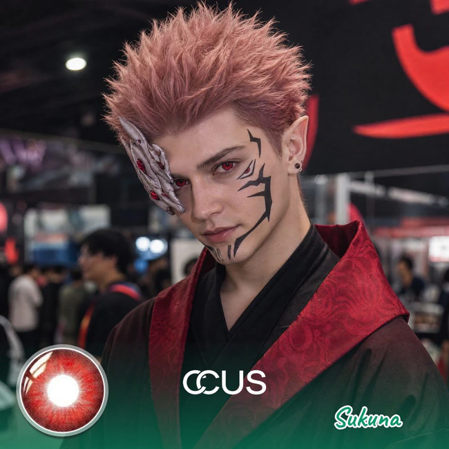 Sukuna Cosplay Contact Lenses