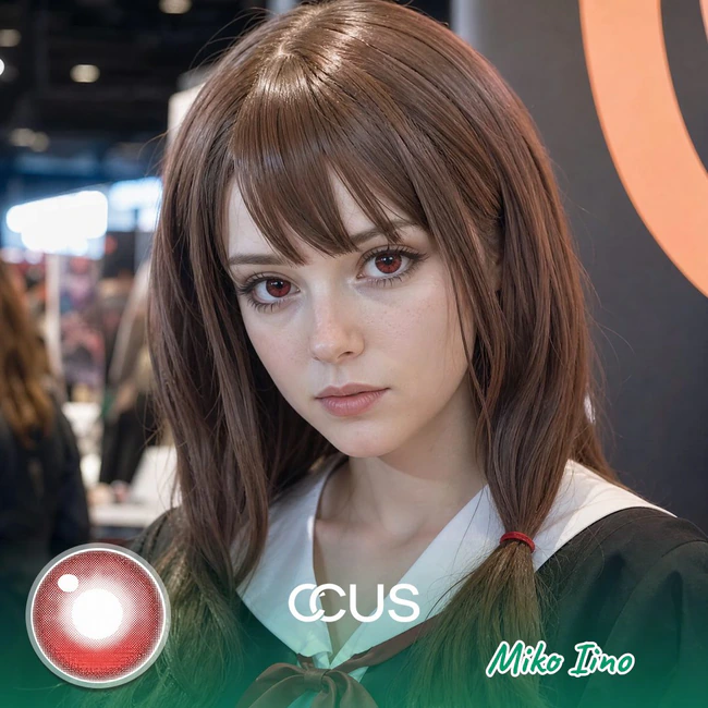 KS : Miko Iino Cosplay Contact Lenses