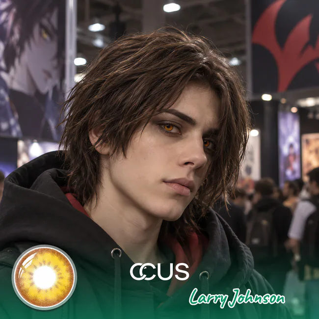 Lentes de Contacto de Color Sally Face: Larry Johnson Cosplay Café