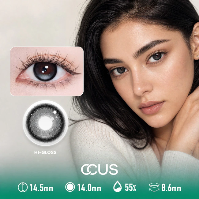 Linen Mist Grey Contact Lenses