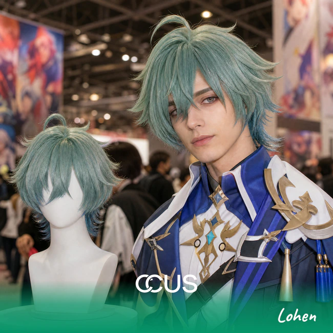GI : Lohen Cosplay Wig