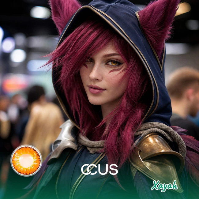 Xayah Cosplay Contact Lenses