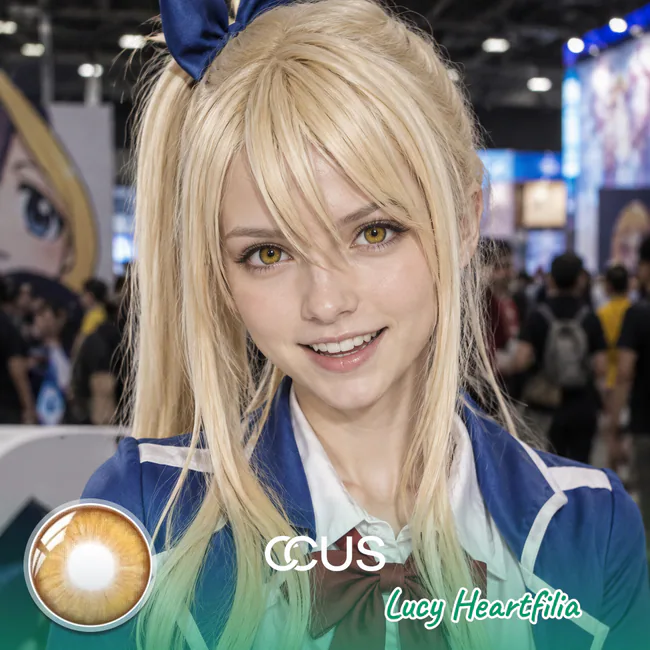 Lentes de Contacto de Color FT : Lucy Heartfilia Cosplay Café