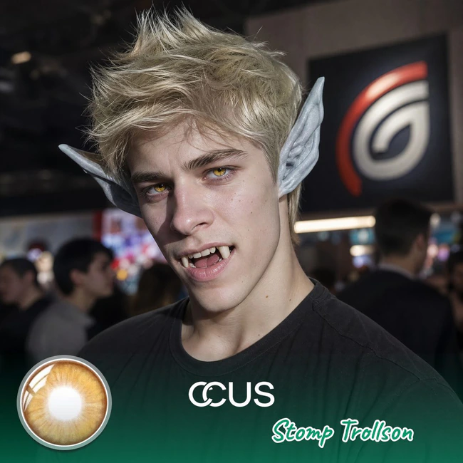 MH : Stomp Trollson Cosplay Contact Lenses