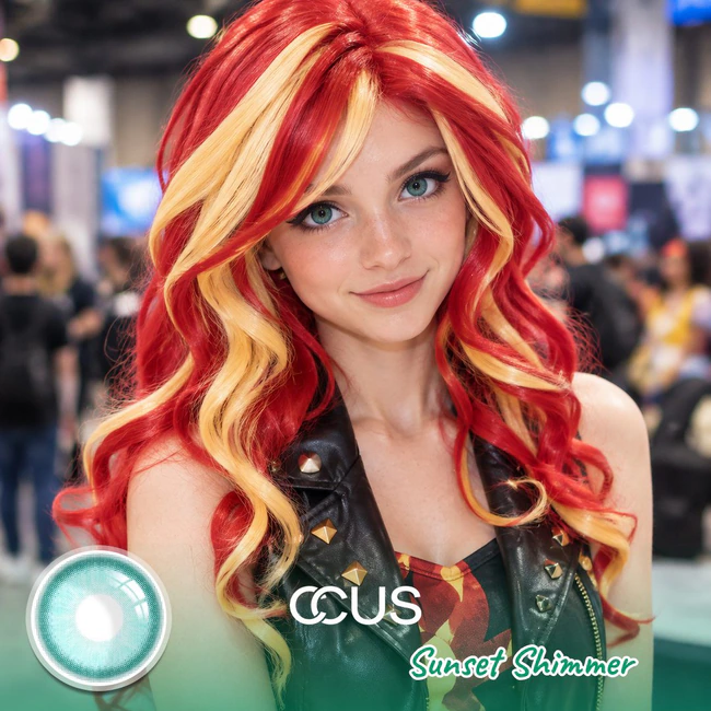 MLP : Sunset Shimmer Cosplay Contact Lenses