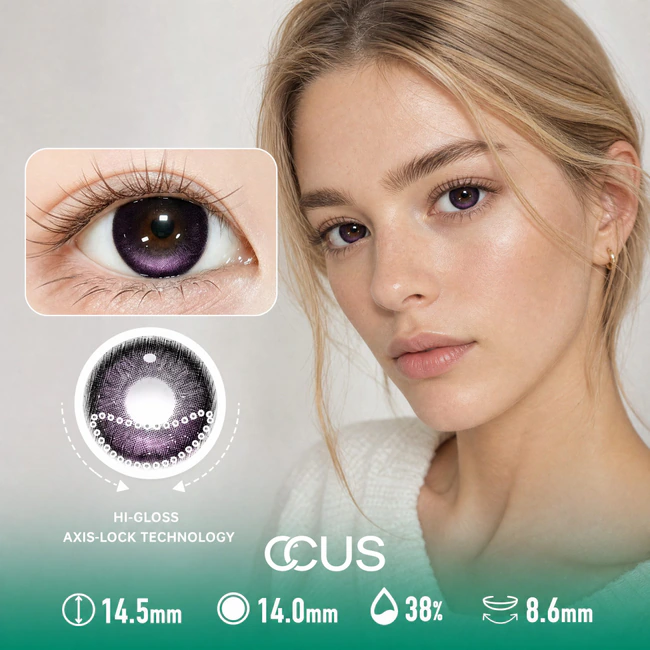 Morning Lilac Purple Contact Lenses