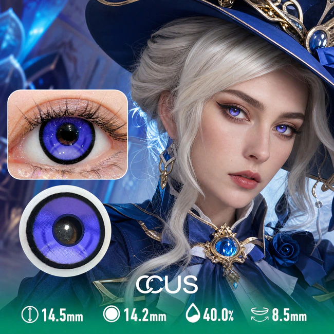 Mythic Blue Contact Lenses