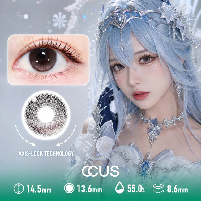 Neon Pink Party Contact Lenses