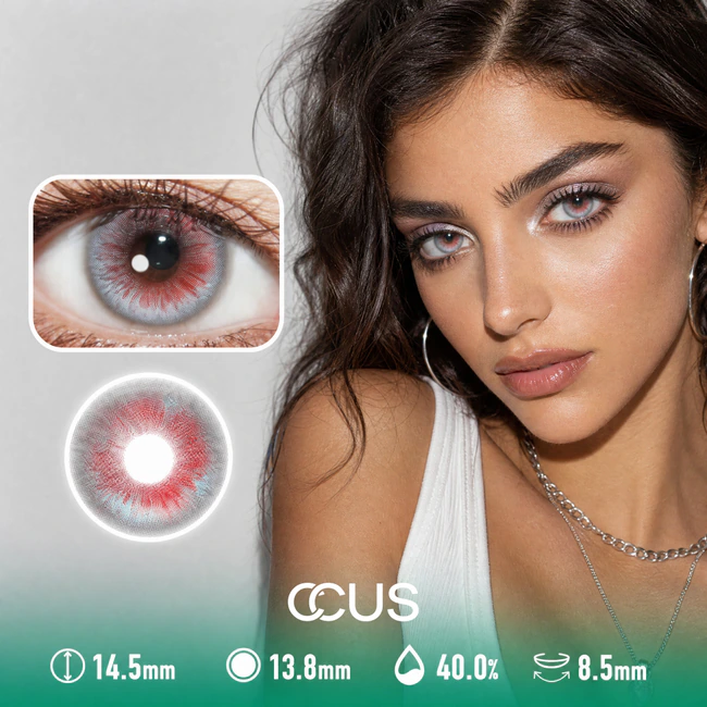 Lentes de Contacto de Color Pearl Dusk Blush Rosa